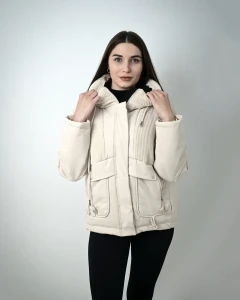 Kurtka  pikowana Paula VI Beżowa