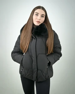 Kurtka  pikowana  Aurora IV Czarna
