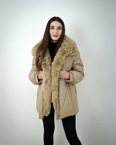 Kurtka  pikowana  Aurora VI Camelowa