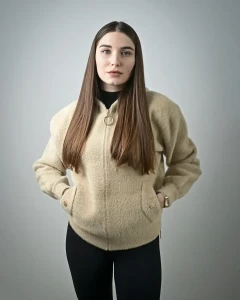 Kurtka z alpaki Antonella  V Camelowa